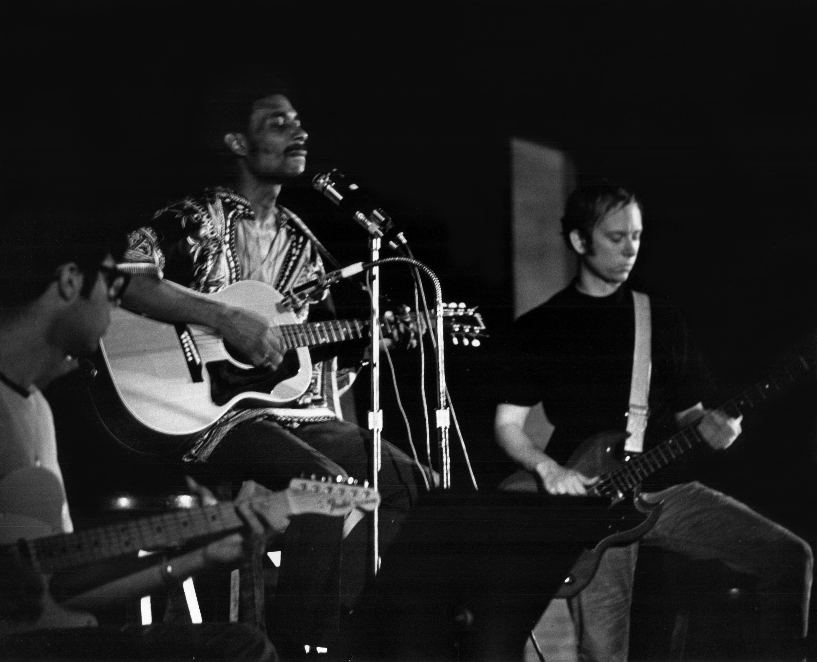 Cleveland Francis performing. Courtesy of Forager Records.